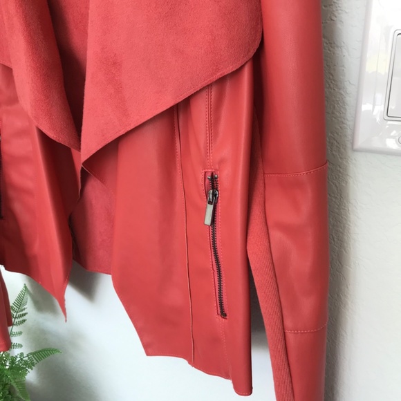 NWT Bagatelle Faux Leather/Suede Moto Jacket Sz M - Picture 3 of 6